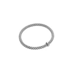 Fope SOLO 18K Gold Diamond Bracelet (0.01 CTW)