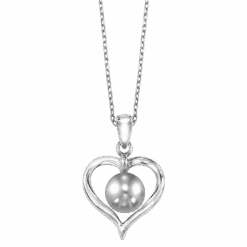 Silver Pearl Pendant