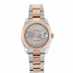 Rolex 116231 Datejust Rolesor Oystersteel & 18K Everose Gold 36mm (Pre-owned)