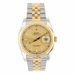 Rolex 116233 Datejust Rolesor Oystersteel & 18K Yellow Gold 36mm (Pre-owned)