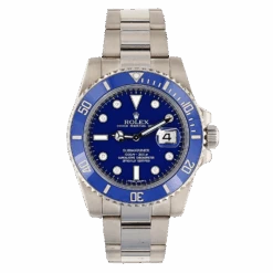 Rolex 116619LB Submariner Smurf 18K White Gold 40mm (Pre-owned)