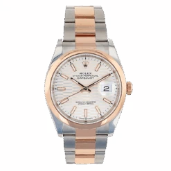 Rolex 126201 Datejust Rolesor Oystersteel & 18K Everose Gold 36mm (Pre-owned)