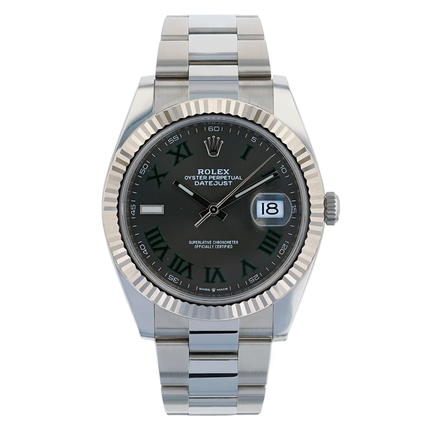 Rolex 126334 "Wimbledon" Datejust Oystersteel 41mm (Pre-owned) 3 Rolex 126334 "Wimbledon" Datejust Oystersteel 41mm (Pre-owned)