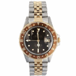 Vintage Rolex 16753 GMT Master "Root Beer" Rolesor Oystersteel & 18K Yellow Gold 40mm (Pre-owned)
