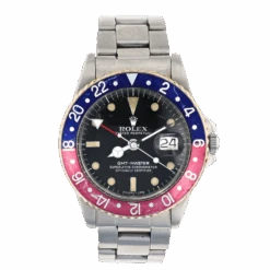 Vintage Rolex 1675 GMT Master Date Tropical Dial Oystersteel 40mm (Pre-owned)