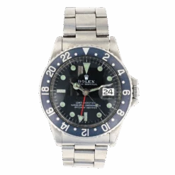 Vintage Rolex 1675 GMT Master Date Ghost Bezel Oystersteel 40mm (Pre-owned)