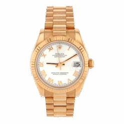 Rolex 178275 Datejust President 18K Everose Gold 31mm (Pre-owned)