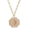 14K Yellow Gold Octagram Diamond Star Chain Link Pendant (.50CTW) -DIAMOND JEWELRY SHOP 1 b49d46ef 3c4b 4168 bec4 b2191f201846