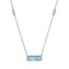 Tacori Blue Topaz East West Emerald Fashion Station Necklace -DIAMOND JEWELRY SHOP 1 f88b60a2 8d95 4757 92f8 a85fe0fd572d