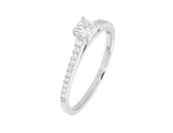 Complete Rings White Gold With 0.28 CTW Cushion Diamond Diamond Center Stone Classic Engagement Ring 7 Complete Rings White Gold With 0.28 CTW Cushion Diamond Diamond Center Stone Classic Engagement Ring -DIAMOND JEWELRY SHOP 2011183719 3