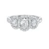 Three-Stone Complete Engagement Ring (1.44 CTW) -DIAMOND JEWELRY SHOP 2011259741 1