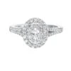 Halo Complete Engagement Ring (0.75 CTW) 2 Halo Complete Engagement Ring (0.75 CTW) -DIAMOND JEWELRY SHOP 2011263959 2