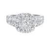 Double Halo Complete Engagement Ring (2.10 CTW) 2 Double Halo Complete Engagement Ring (2.10 CTW) -DIAMOND JEWELRY SHOP 2011264114 2