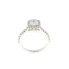 Cushion Halo Complete Engagement Ring (0.98 CTW)