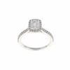 Cushion Halo Complete Engagement Ring (1.00CTW) -DIAMOND JEWELRY SHOP 2011284496Top CLEAN