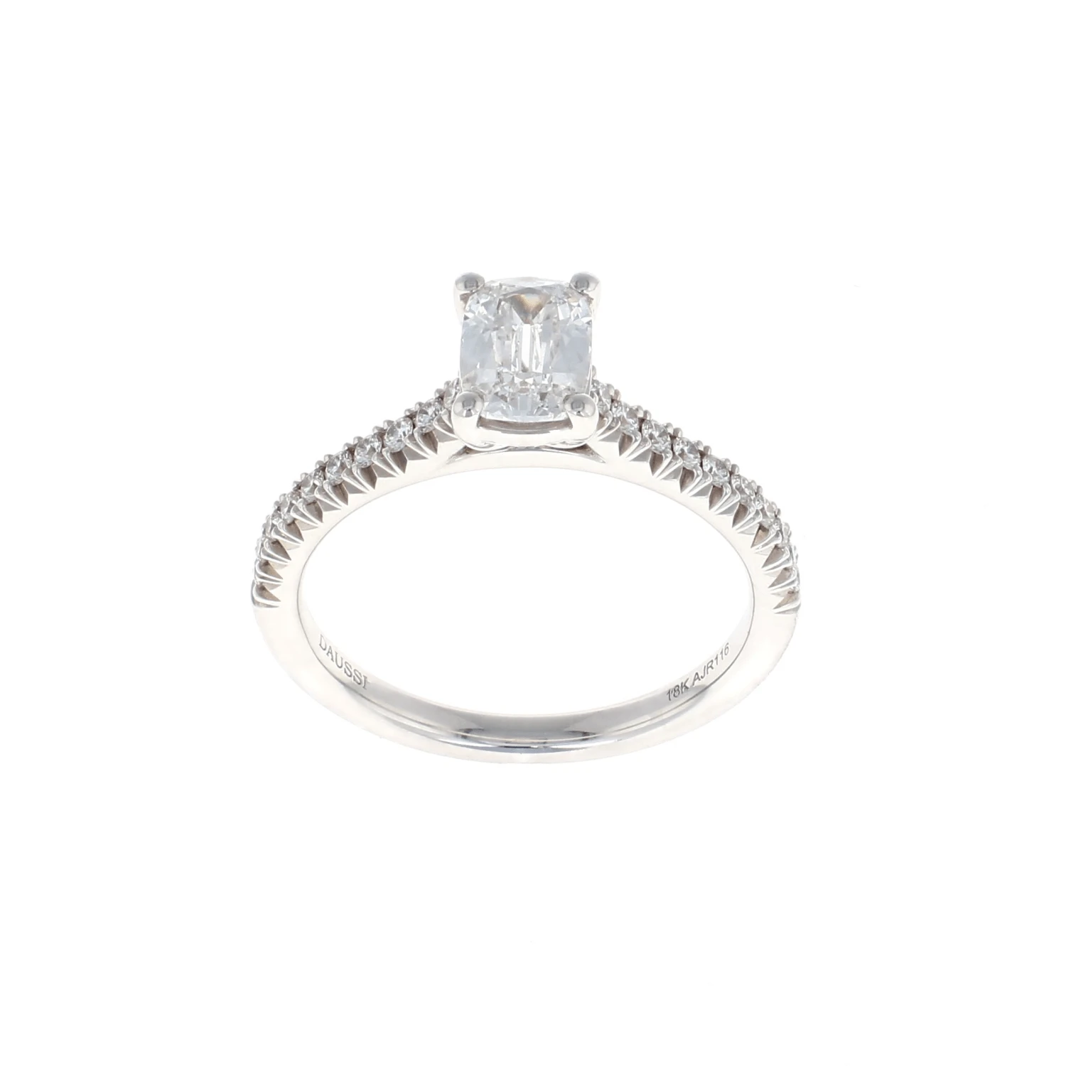 Cushion Complete Engagement Ring (0.95CTW) 3 Cushion Complete Engagement Ring (0.95CTW)