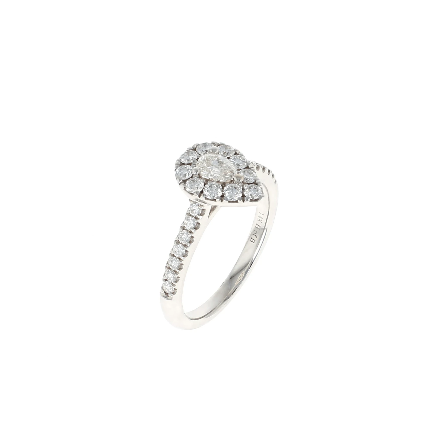 Halo Complete Engagement Ring (0.93 CTW) 4 Halo Complete Engagement Ring (0.93 CTW) - Image 2