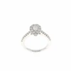 Halo Complete Engagement Ring (0.93 CTW) -DIAMOND JEWELRY SHOP 2011304531 TopCLEAN