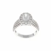 Oval Halo Complete Engagement Ring (2.26CTW)