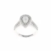 Pear Halo Complete Engagement Ring (1.50CTW) -DIAMOND JEWELRY SHOP 2011315617Top CLEAN