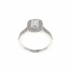 Henri Daussi Cushion Double Halo Complete Engagement Ring Setting (0.97CTW) 2 Henri Daussi Cushion Double Halo Complete Engagement Ring Setting (0.97CTW) -DIAMOND JEWELRY SHOP 2011315665Top CLEAN