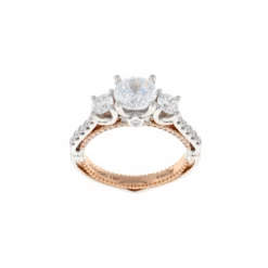 Verragio Round Classic Engagement Ring Setting (0.85 CTW)