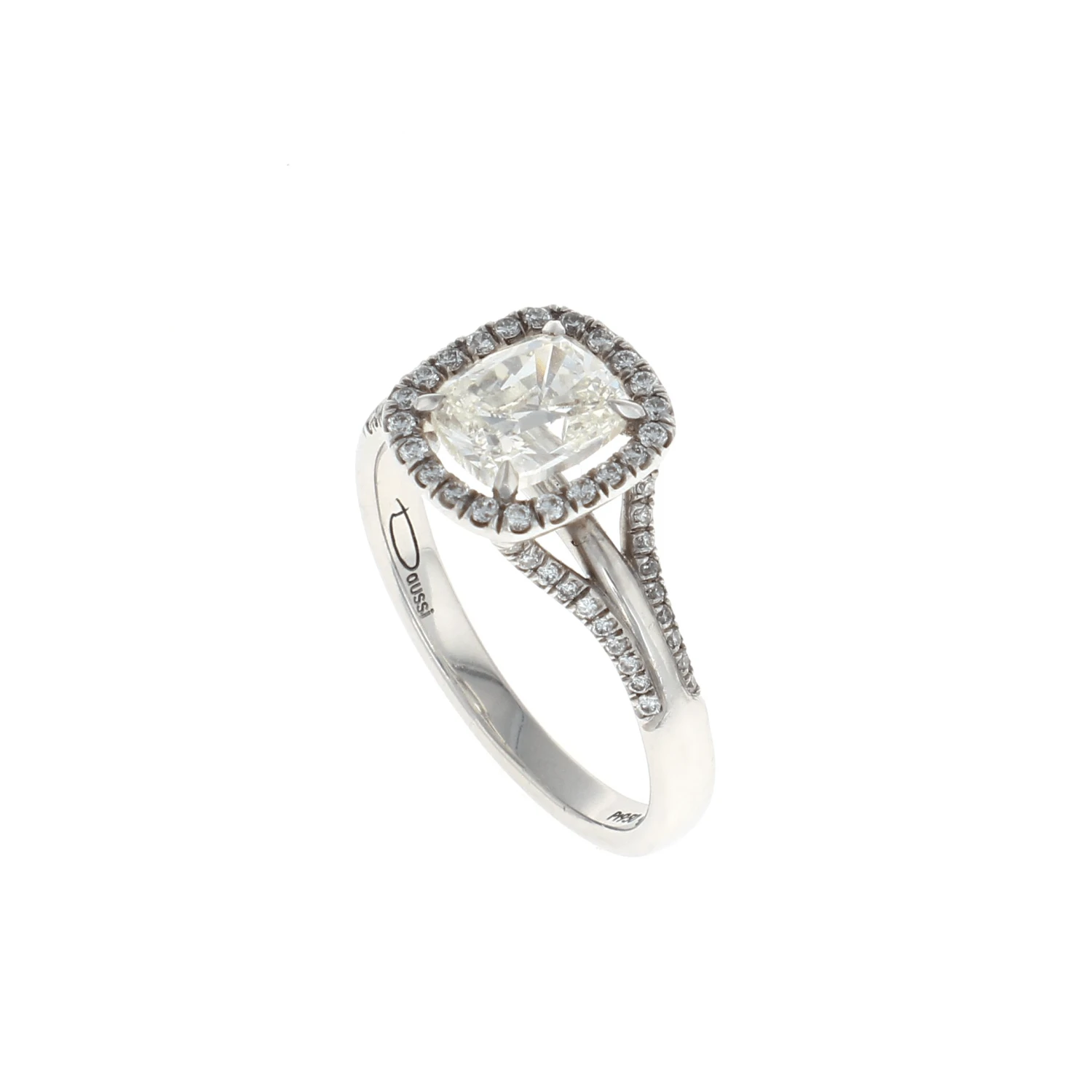 Cushion Halo Complete Engagement Ring (1.45CTW) 4 Cushion Halo Complete Engagement Ring (1.45CTW) - Image 2