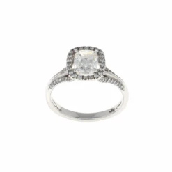 Cushion Halo Complete Engagement Ring (1.45CTW)
