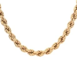 26" Rose Gold Rope Chain 18K 7 26" Rose Gold Rope Chain 18K -DIAMOND JEWELRY SHOP 235062631 2