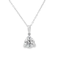 Diamond Solitare Pendant - Choose Your Carat Weight