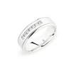 Christian Bauer White Diamond White Gold Wedding Band (.35 CTW) -DIAMOND JEWELRY SHOP 244743