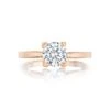 Tacori 18k Rose Gold Simply Tacori Round Diamond Engagement Ring Setting (0.05 CTW) 2 Tacori 18k Rose Gold Simply Tacori Round Diamond Engagement Ring Setting (0.05 CTW) -DIAMOND JEWELRY SHOP 2584rd65pk 10