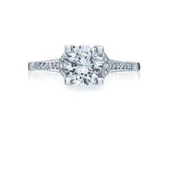 Tacori Simply Tacori Round Diamond Engagement Ring Setting (0.2 CTW)