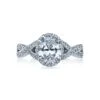 Tacori 18k White Gold Dantela Oval Diamond Engagement Ring Setting (0.5 CTW) 1 Tacori 18k White Gold Dantela Oval Diamond Engagement Ring Setting (0.5 CTW) -DIAMOND JEWELRY SHOP 2627ovlg 10