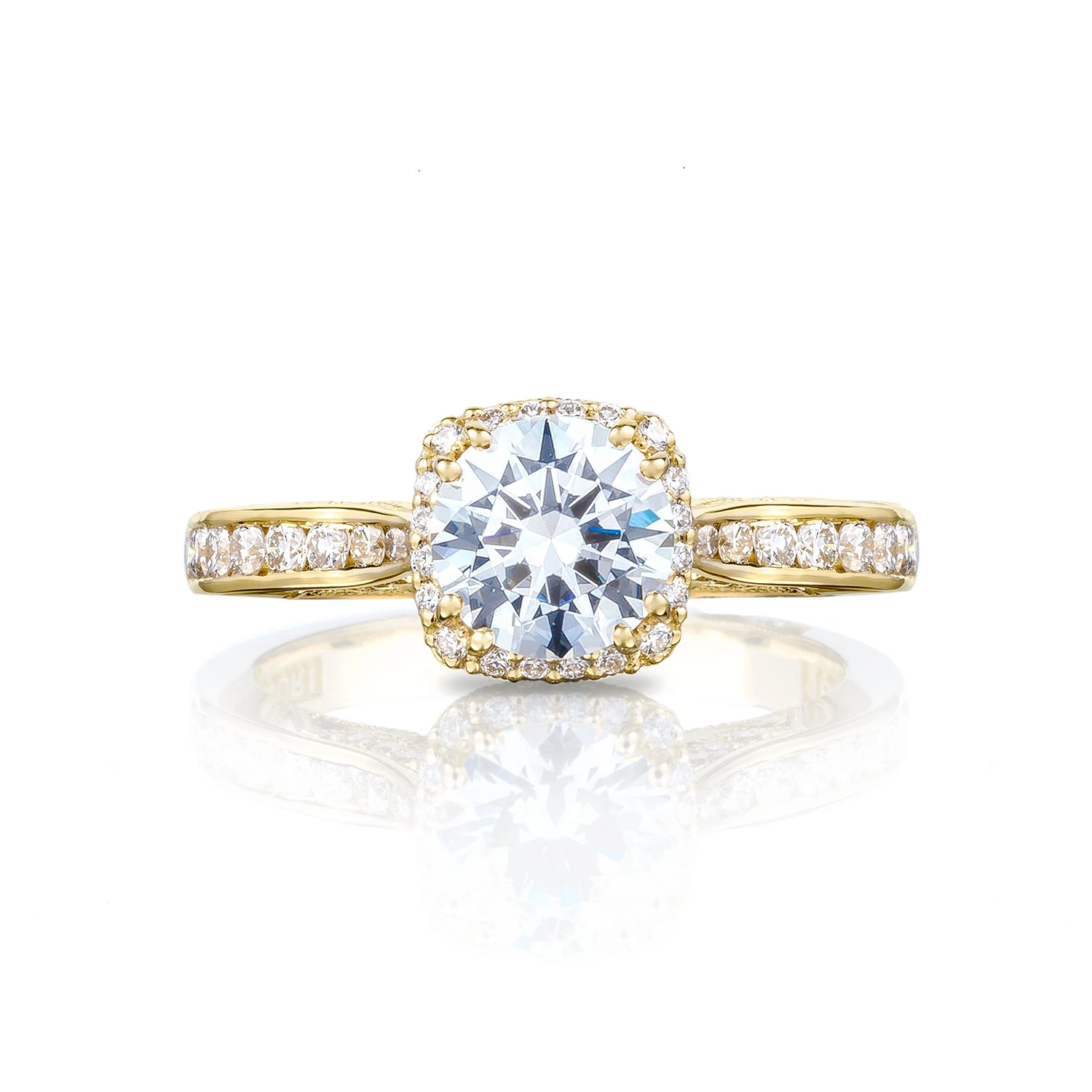 Tacori Dantela Round Diamond Engagement Ring Setting (0.45 CTW) 3 Tacori Dantela Round Diamond Engagement Ring Setting (0.45 CTW)