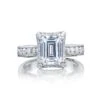 Tacori 18k White Gold Dantela Engagement Ring Setting (0.61 CTW) 1 Tacori 18k White Gold Dantela Engagement Ring Setting (0.61 CTW) -DIAMOND JEWELRY SHOP 2646 35ec85x65 10