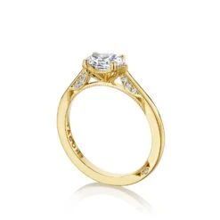 Tacori 18k Yellow Gold Simply Tacori Oval Diamond Engagement Ring Setting (0.1 CTW) 7 Tacori 18k Yellow Gold Simply Tacori Oval Diamond Engagement Ring Setting (0.1 CTW) -DIAMOND JEWELRY SHOP 2654ov7x5y 50