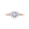 Tacori 18k Rose Gold Simply Tacori Round Diamond Engagement Ring Setting (0.28 CTW) 2 Tacori 18k Rose Gold Simply Tacori Round Diamond Engagement Ring Setting (0.28 CTW) -DIAMOND JEWELRY SHOP 2658rd7pk 10
