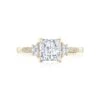 Tacori 18k Yellow Gold Simply Tacori Princess Diamond Engagement Ring Setting (0.34 CTW) -DIAMOND JEWELRY SHOP 2659pr65y 10