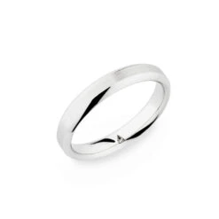 Christian Bauer White Gold Wedding Band 273891