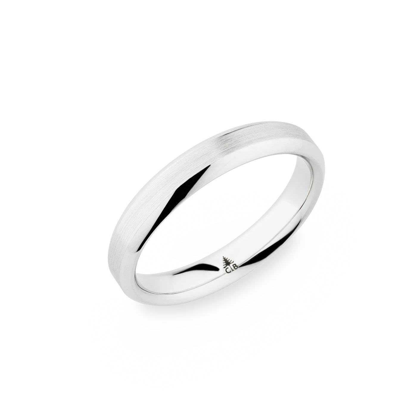 Christian Bauer White Gold Wedding Band 273891 3 Christian Bauer White Gold Wedding Band 273891