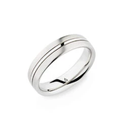 Christian Bauer White Gold Wedding Band 274173