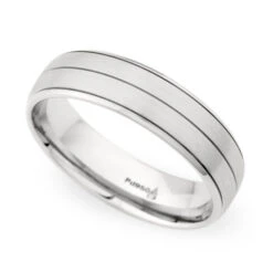 Christian Bauer White Gold Wedding Band 274210