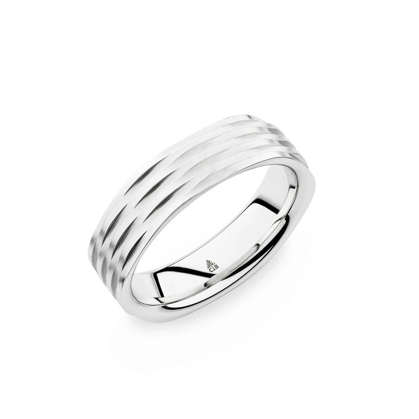 Christian Bauer White Gold Wedding Band 274427 3 Christian Bauer White Gold Wedding Band 274427