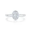 Tacori 18k White Gold Starlit Oval Diamond Engagement Ring Setting (0.01 CTW) 1 Tacori 18k White Gold Starlit Oval Diamond Engagement Ring Setting (0.01 CTW) -DIAMOND JEWELRY SHOP 300 2ov8x6 10