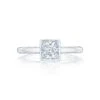 Tacori 18k White Gold Starlit Princess Diamond Engagement Ring Setting (0.01 CTW) -DIAMOND JEWELRY SHOP 300 2pr55 10