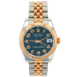 Rolex 178271 Datejust Rolesor Oystersteel & 18K Everose Gold 31mm (Pre-owned)