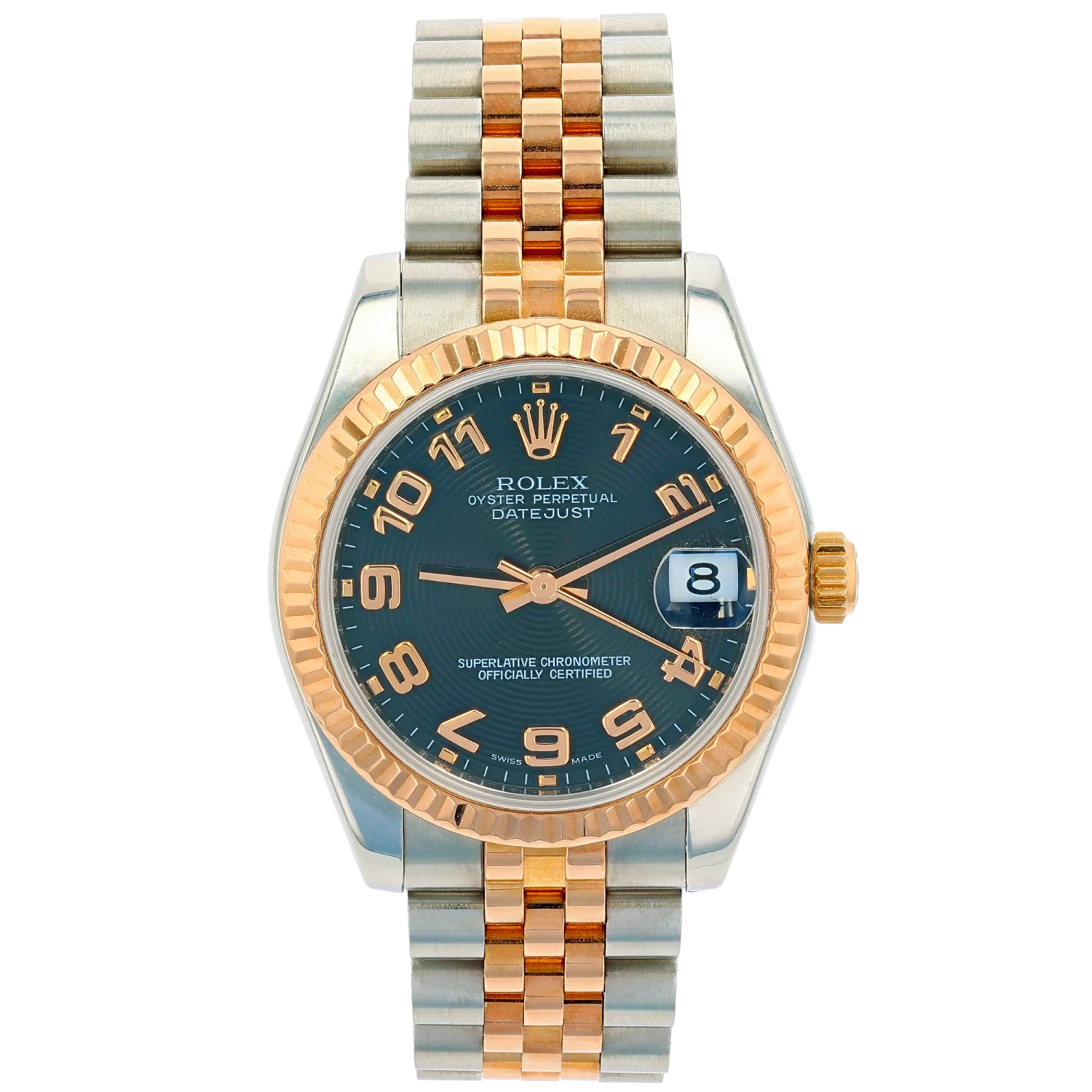 Rolex 178271 Datejust Rolesor Oystersteel & 18K Everose Gold 31mm (Pre-owned) 3 Rolex 178271 Datejust Rolesor Oystersteel & 18K Everose Gold 31mm (Pre-owned)