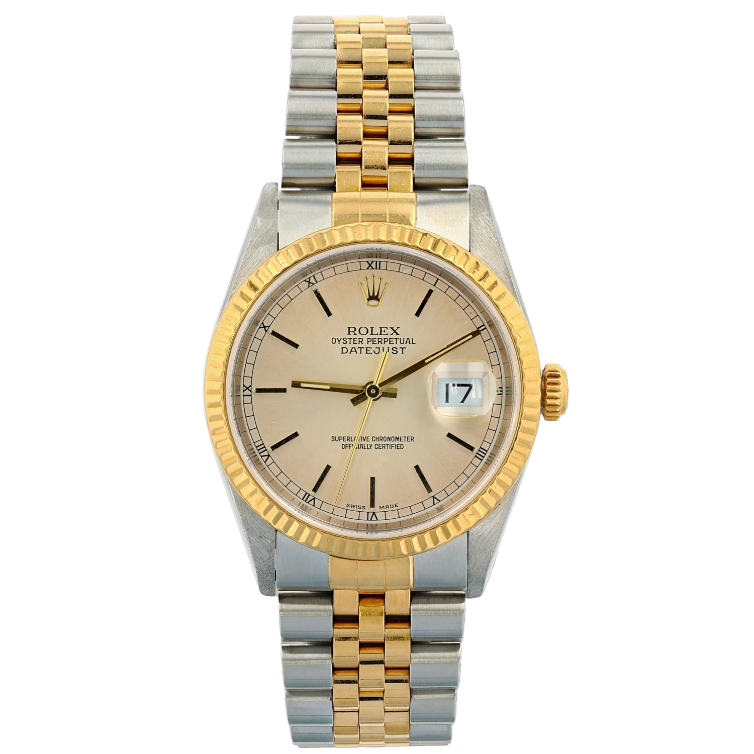 Rolex 16233 Datejust Rolesor Oystersteel & 18K Yellow Gold 36mm (Pre-owned) 3 Rolex 16233 Datejust Rolesor Oystersteel & 18K Yellow Gold 36mm (Pre-owned)