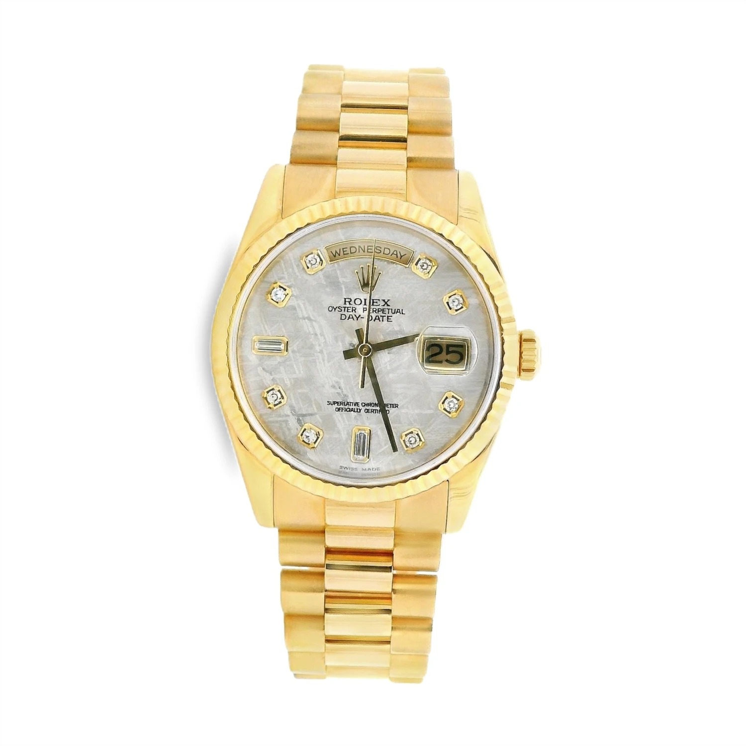 Rolex 118238 President Day-Date 18K Yellow Gold 36mm (Pre-owned) 3 Rolex 118238 President Day-Date 18K Yellow Gold 36mm (Pre-owned)